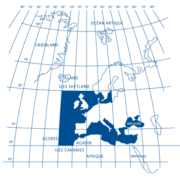 eaux de navigation